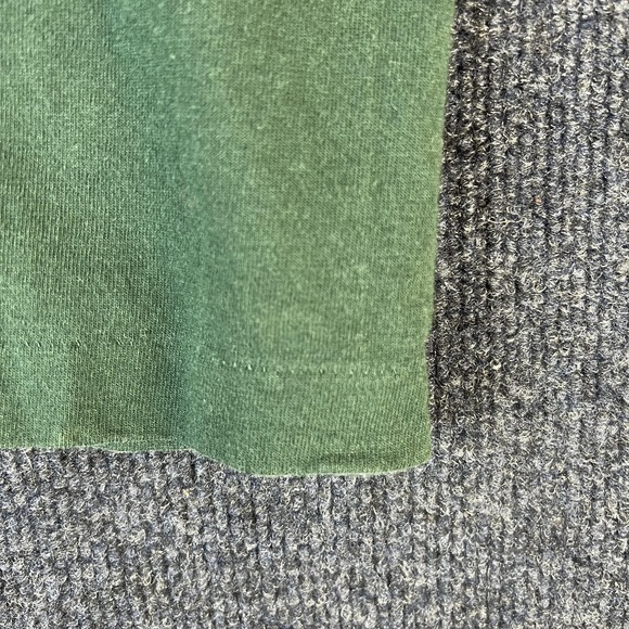 Vintage 90s Lion Cub Shirt Mens Small Green Born To Be Wild Alore Made USA Tee - Picture 5 of 8